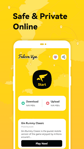 Falcon VPN - Fast Secure Proxy Tangkapan skrin 1