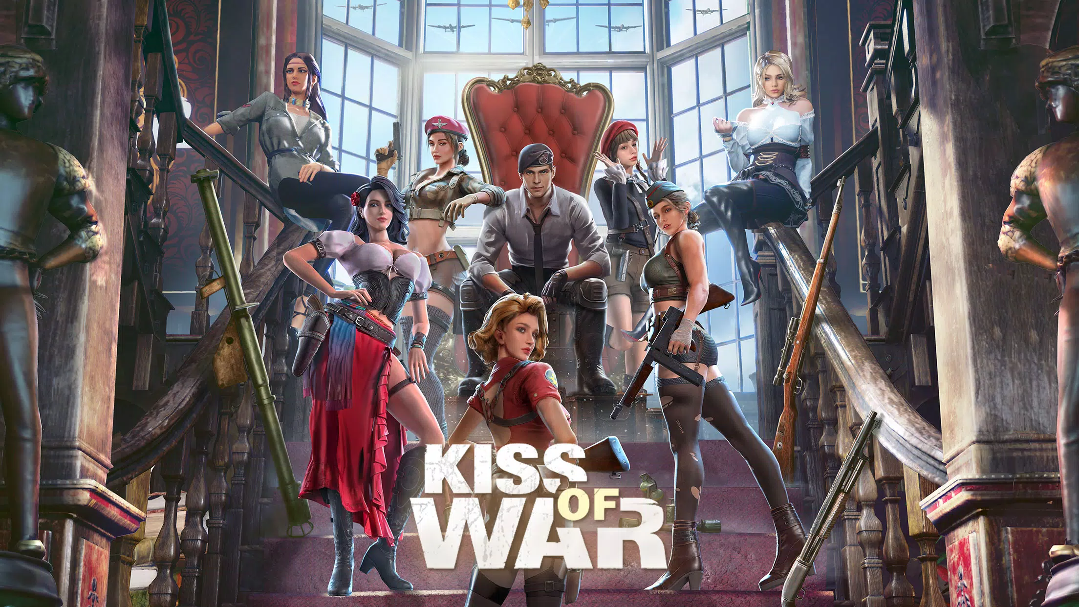 Kiss of War 스크린샷 1