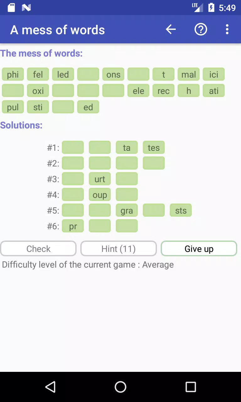 WGC Word Game Collection應用截圖第4張