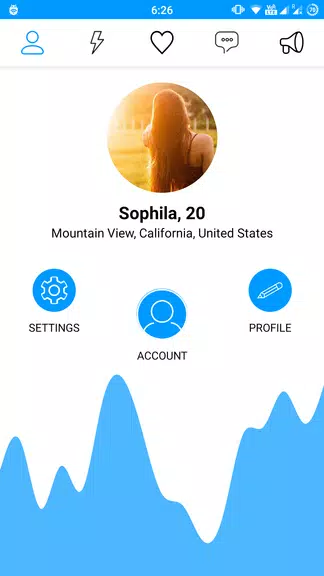 PerfectDate - like Chat and Da Captura de pantalla 4