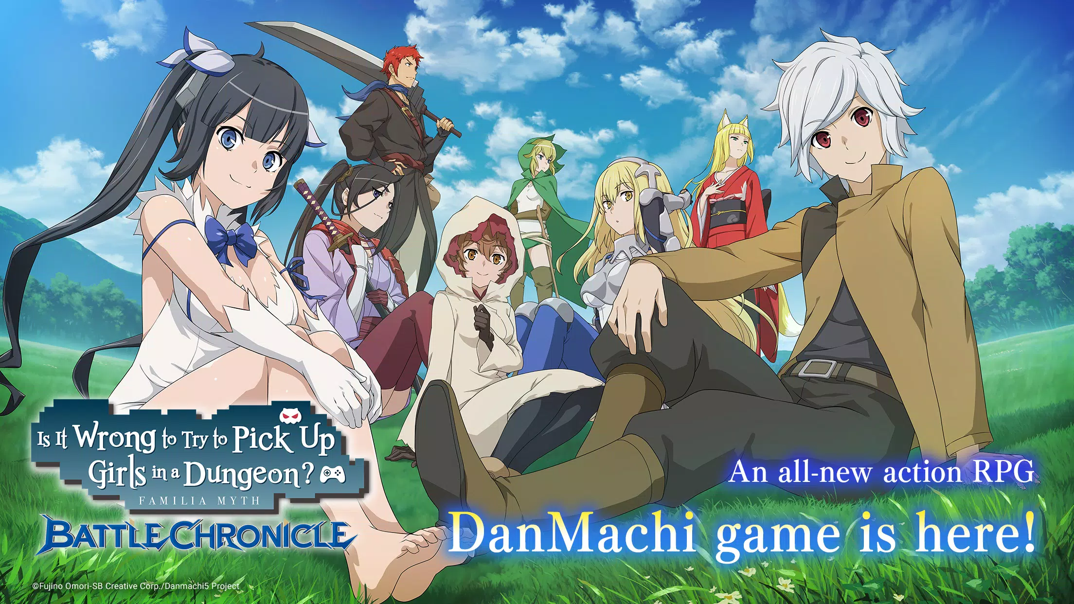 DanMachi BATTLE CHRONICLE Ảnh chụp màn hình 1