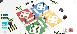 Schermata Ludo 3d Warriors: offline game 3