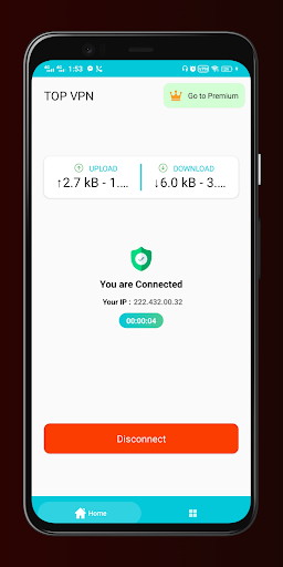 Schermata TopVpn 2
