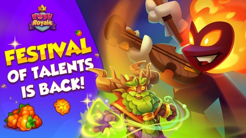 人才節以自然為主題的任務和單位重返Rush Royale！