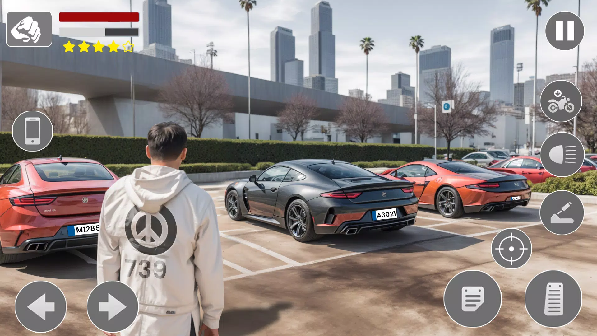 Car Simulator - Open world 3D Capture d’écran 1