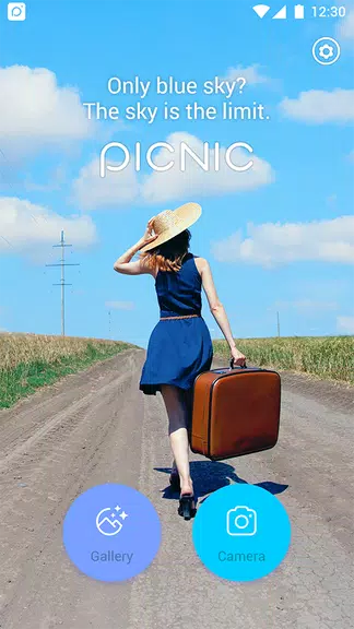 PICNIC - 人気アプリ, 旅行写真, くもり加工 スクリーンショット 1
