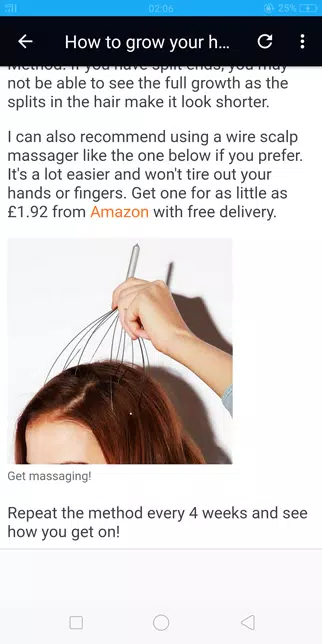 How to grow hair faster Captura de pantalla 2