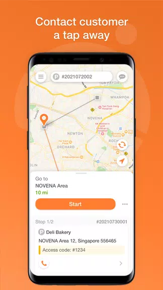 Cartrack Delivery Tangkapan skrin 2