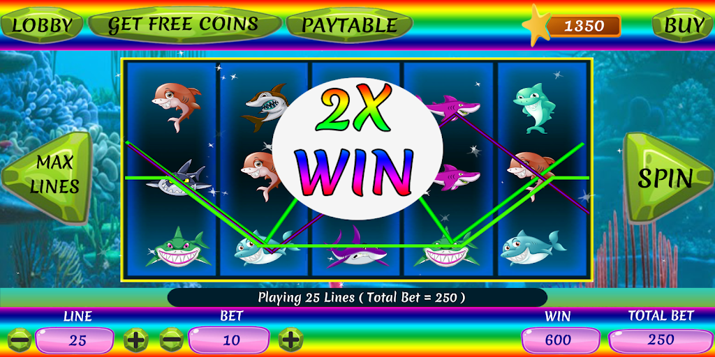 Shark Slots スクリーンショット 2