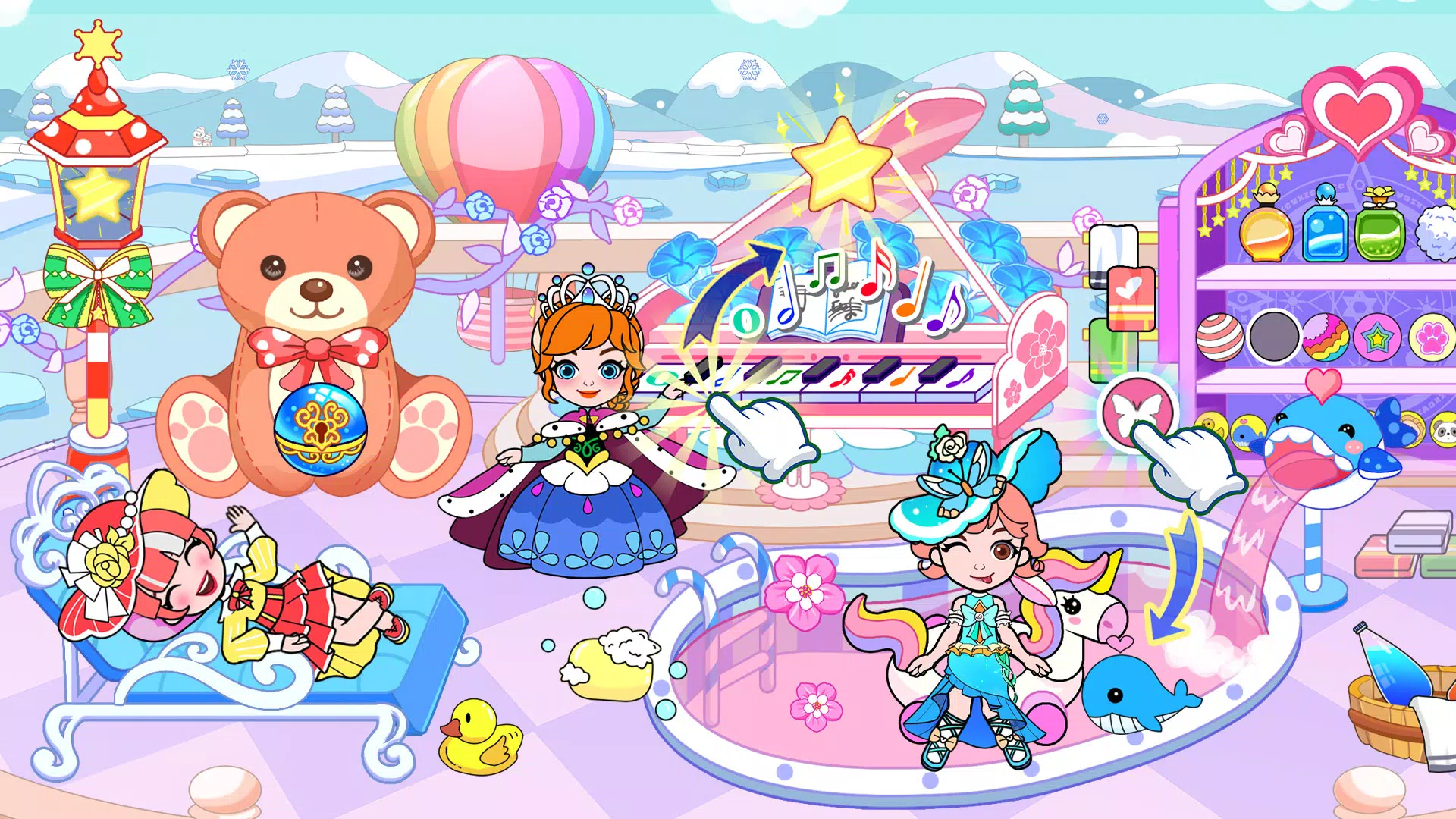Ice Princess World Castle Life Tangkapan skrin 4
