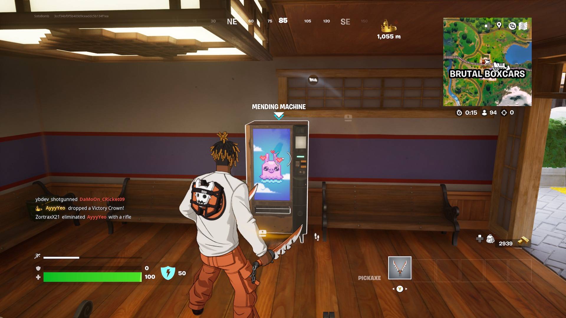 Todas as localizações de máquinas de conserto em Fortnite Capítulo 6, temporada 1