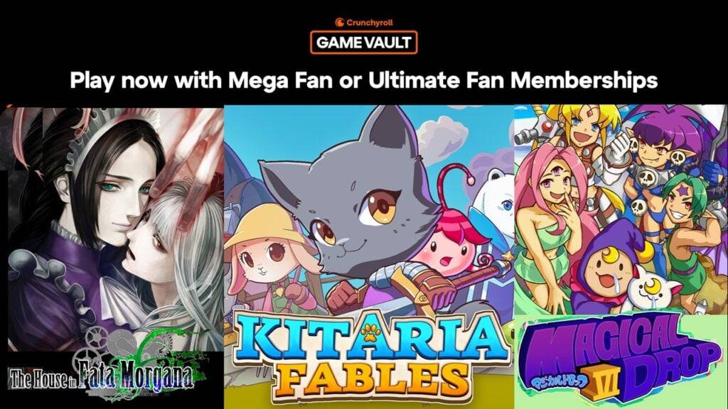 Ang Crunchyroll ay nagpapalawak ng Android gaming vault na may tatlong bagong pamagat