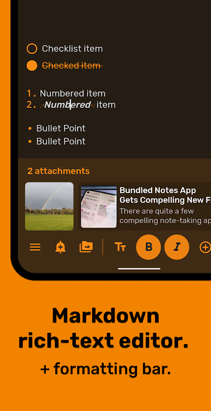 Bundled Notes - Lists, To-do Schermafbeelding 2
