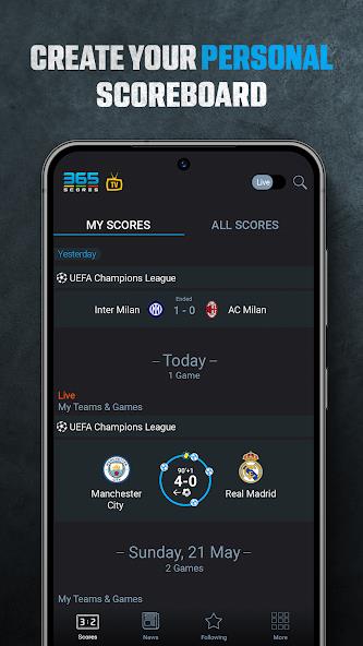 365Scores: Brasileirão ao vivo Captura de tela 2
