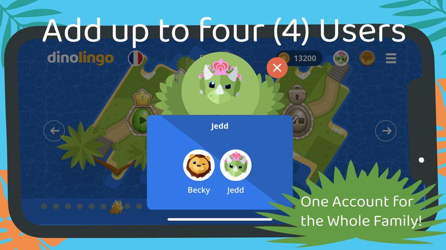 Dinolingo Kids Learn Languages Tangkapan skrin 2