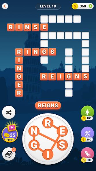 Word Search: Crossword puzzle Mod スクリーンショット 3