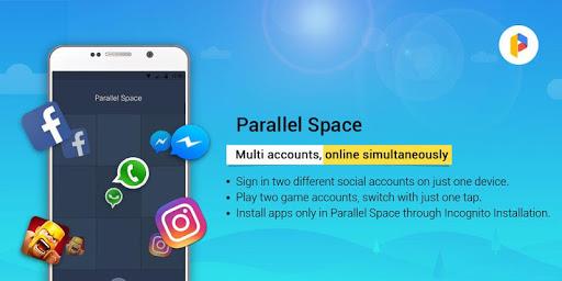 Parallel Space-Multi Accounts ဖန်သားပြင်ဓာတ်ပုံ 1