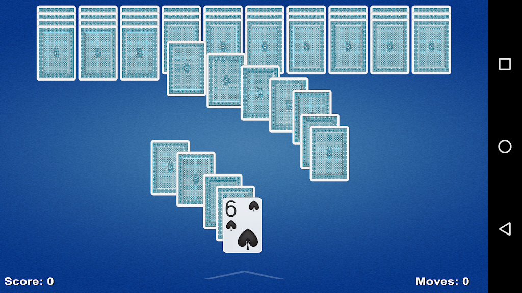 Spider Solitaire Game Captura de tela 3