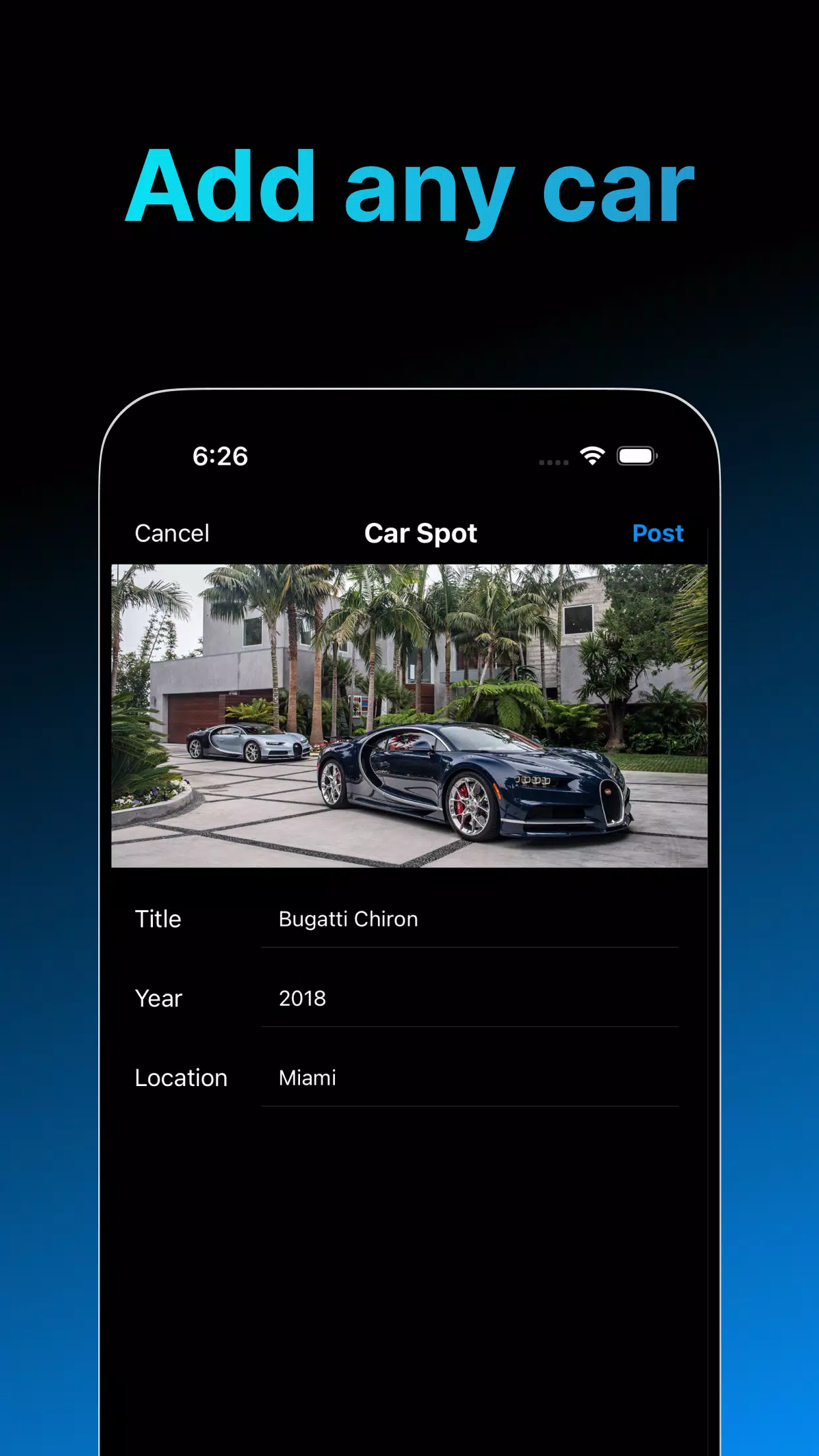 Car Spotting App Capture d’écran 4