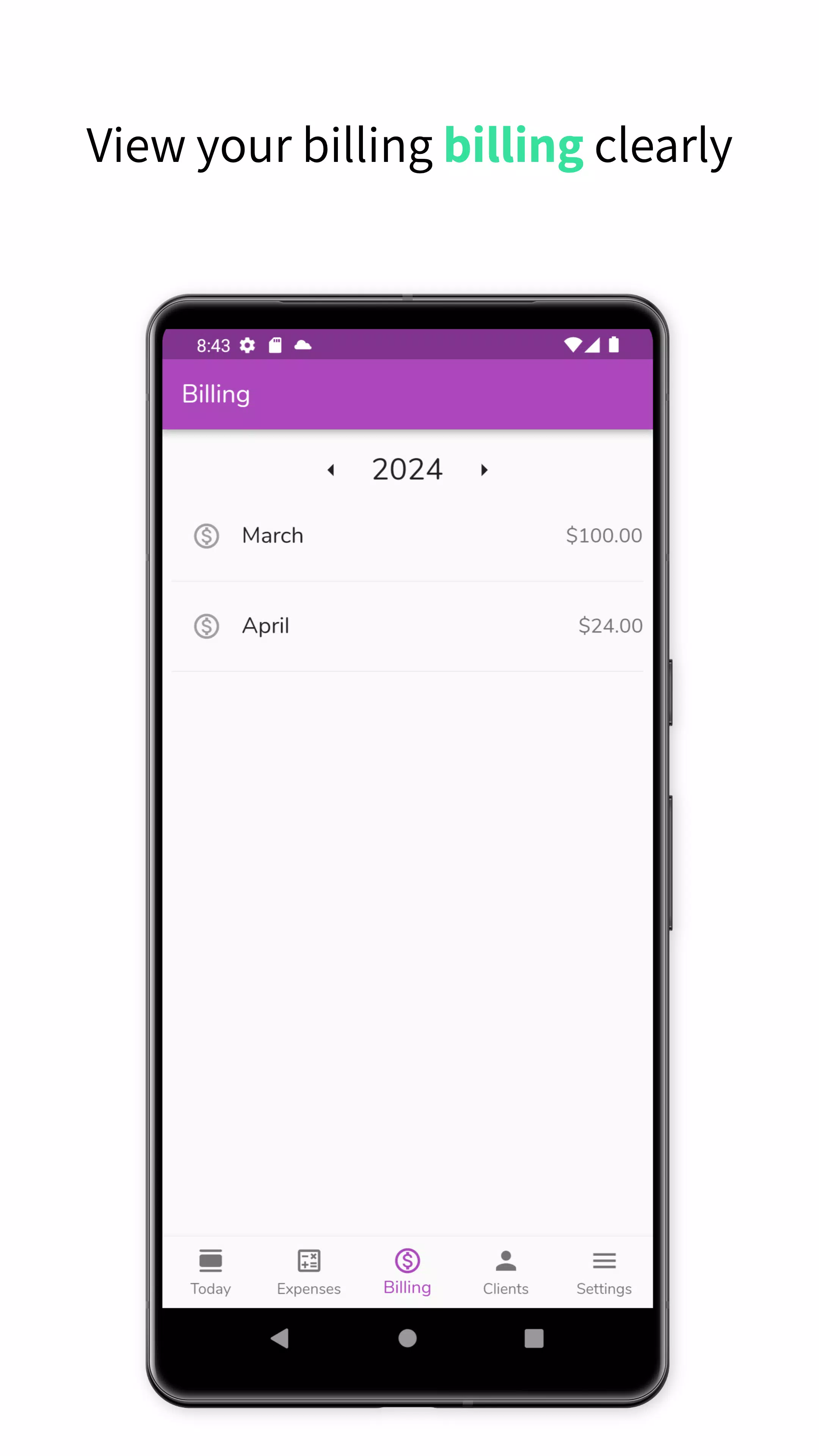 Manicure Calendar Screenshot 3