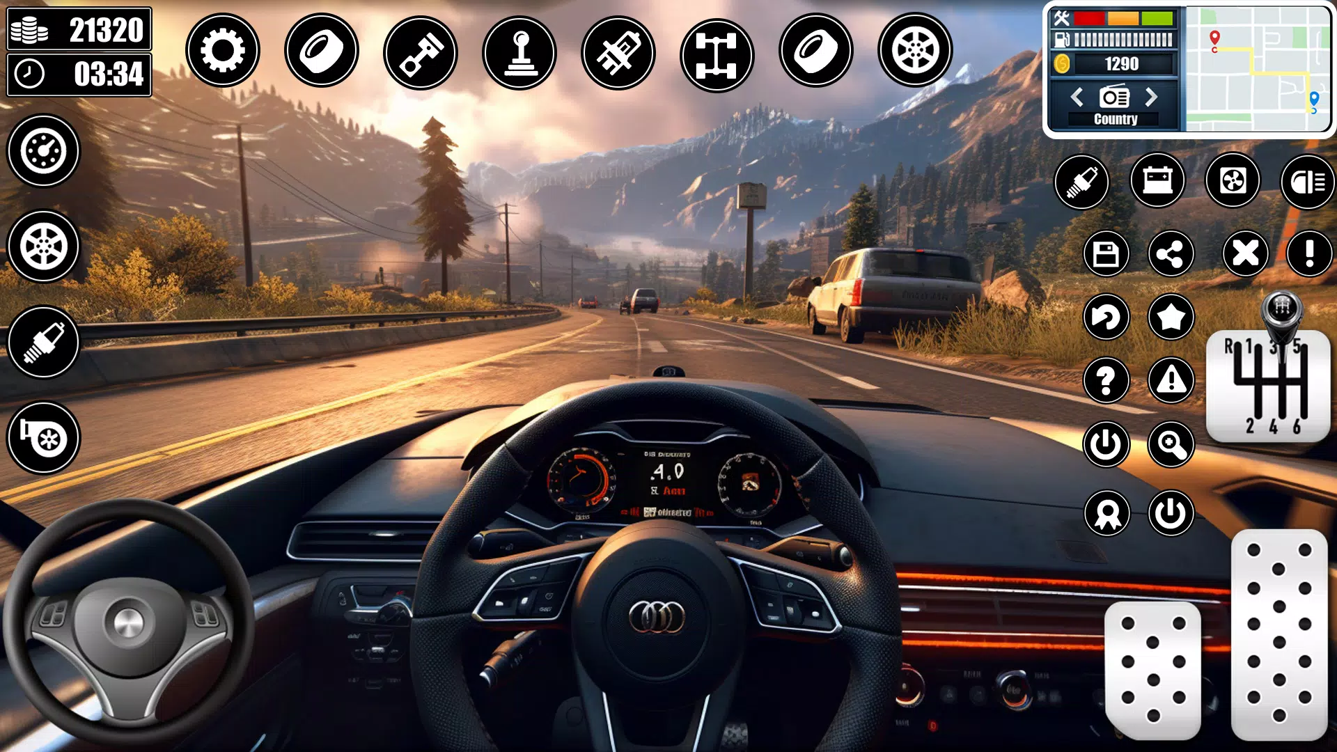 Real Car Driving School Games 스크린샷 3