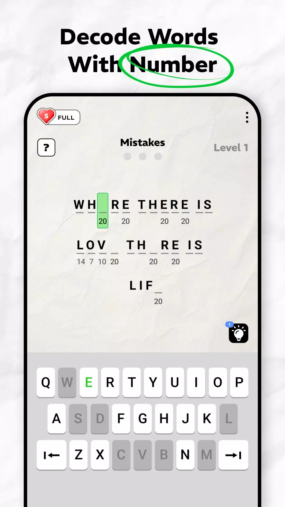Cryptogram IQ Screenshot 3