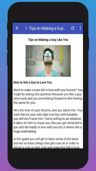 How To Make a Guy Fall in Love With You Скриншот 2