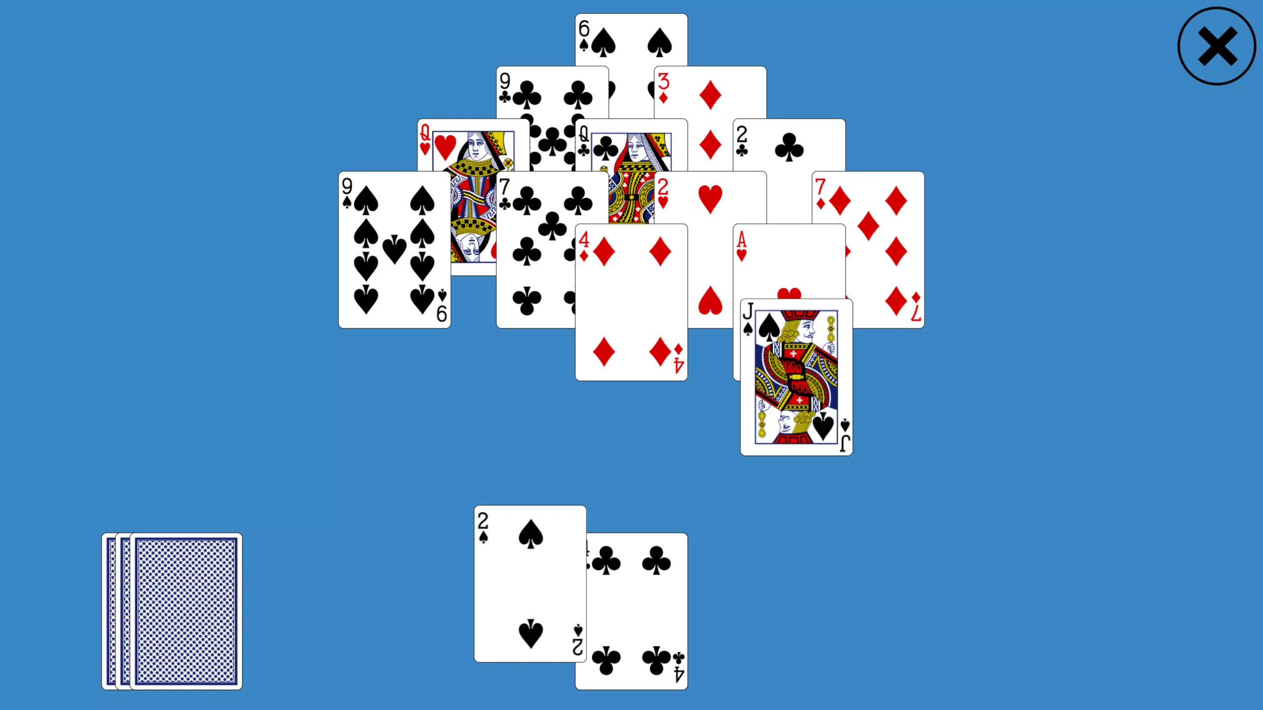 Schermata Classic Pyramid Solitaire 3