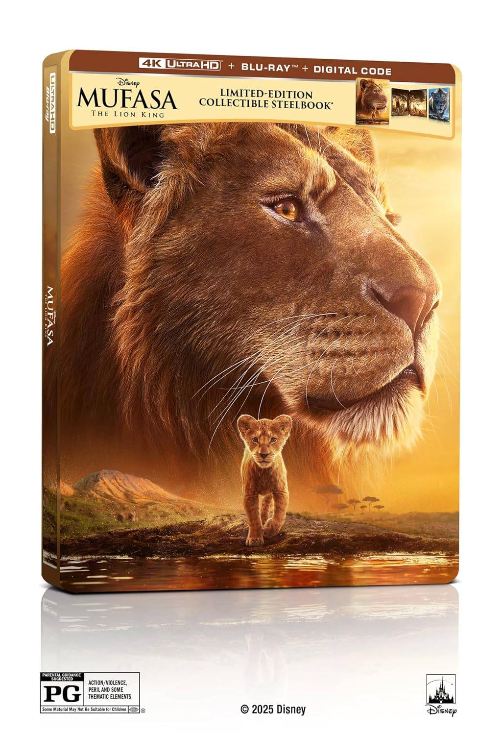 Magagamit na ngayon ang Mufasa's 4K SteelBook sa preorder