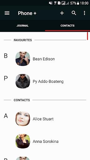 Schermata Phone   Contacts and Calls 1