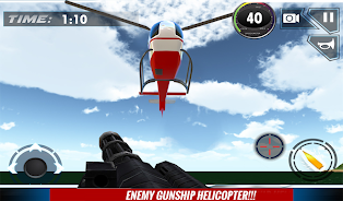 Police Boat Shooting Games 3D スクリーンショット 1