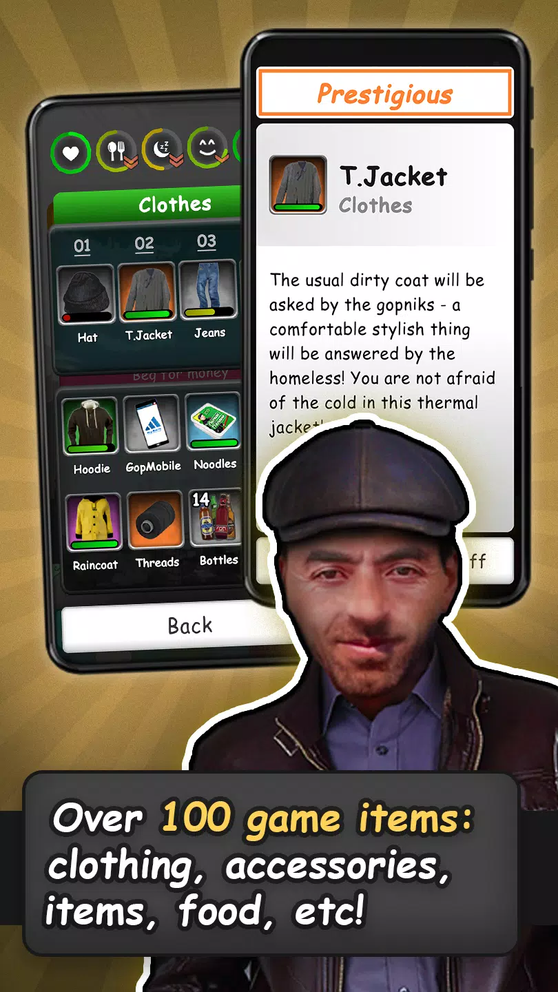 Homeless: Life Simulator 스크린샷 2