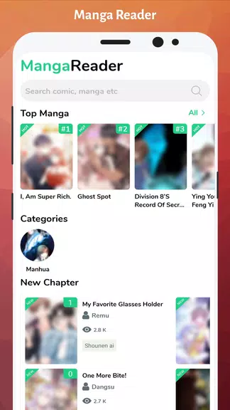 Manga Reader- Best Free Manga Online & Offline 스크린샷 4
