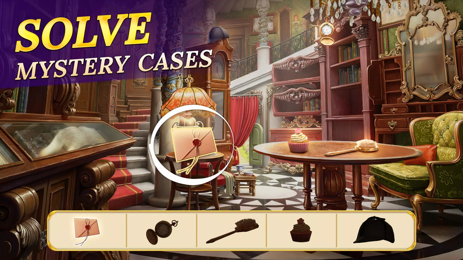 Sherlock・Hidden Object Mystery Schermafbeelding 4