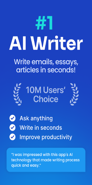 AI Writer ภาพหน้าจอ 1