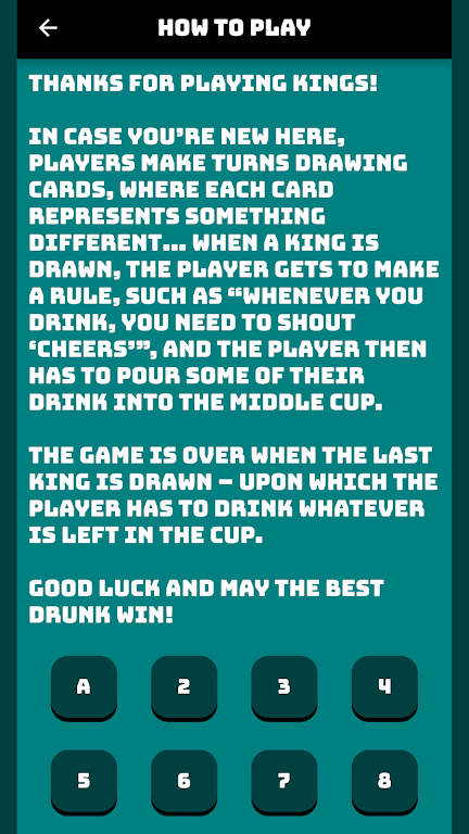 Kings - Drinking Game Screenshot 4