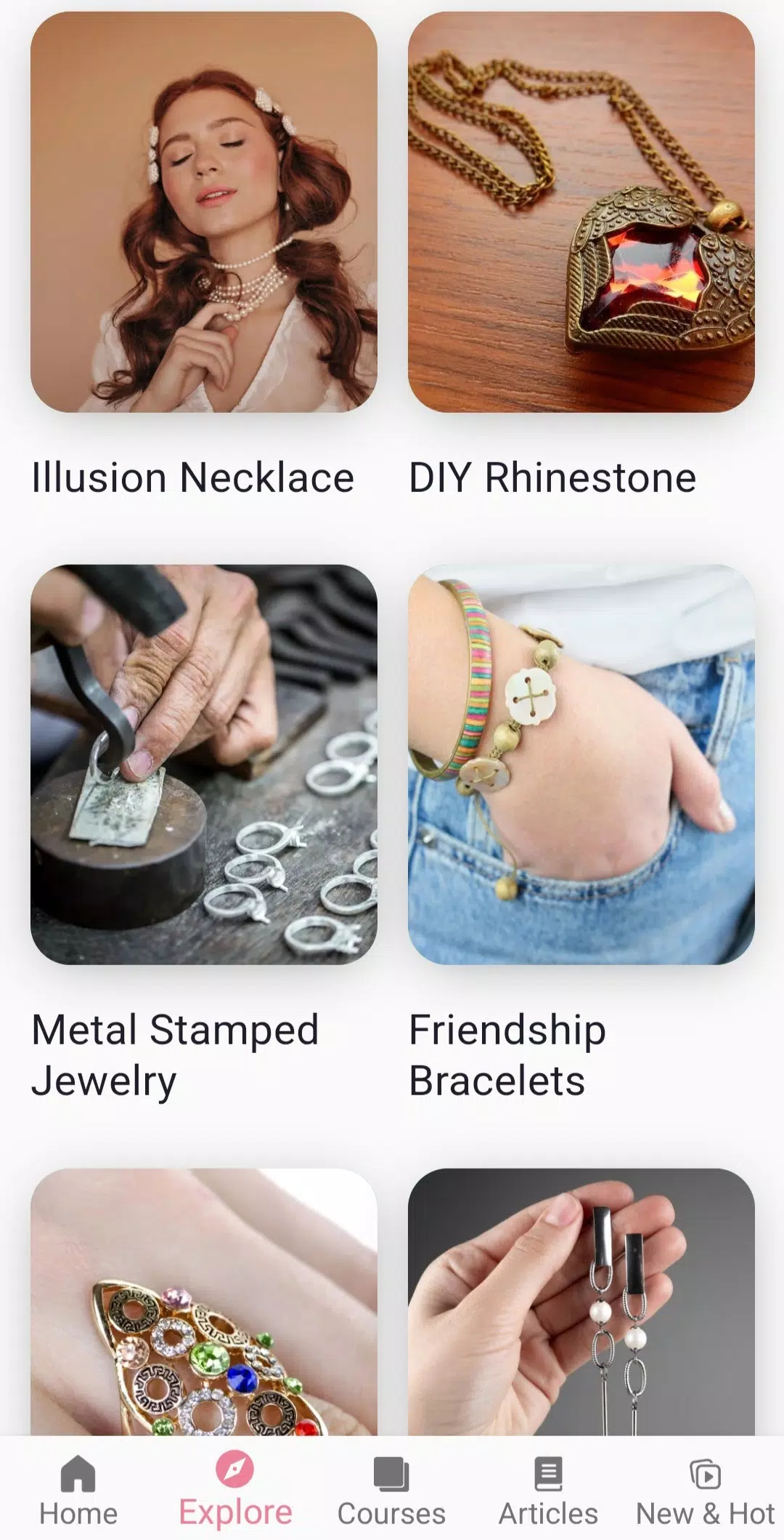 DIY Jewelry Making App Capture d’écran 4