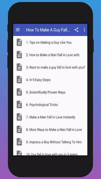 How To Make a Guy Fall in Love With You Скриншот 1