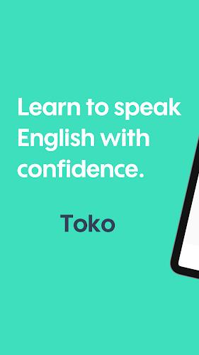 Toko：與 AI 機器人練習真實英語對話，增強英文口說自信 스크린샷 3
