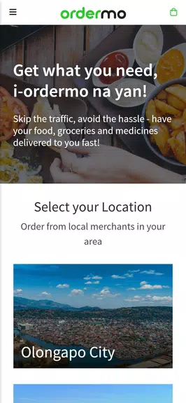 ordermo - Food Delivery & more Captura de tela 1