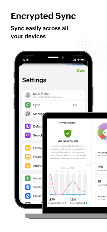 Ulaa Browser (Beta) ဖန်သားပြင်ဓာတ်ပုံ 2