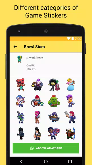 Game Stickers for Whatsapp Скриншот 3