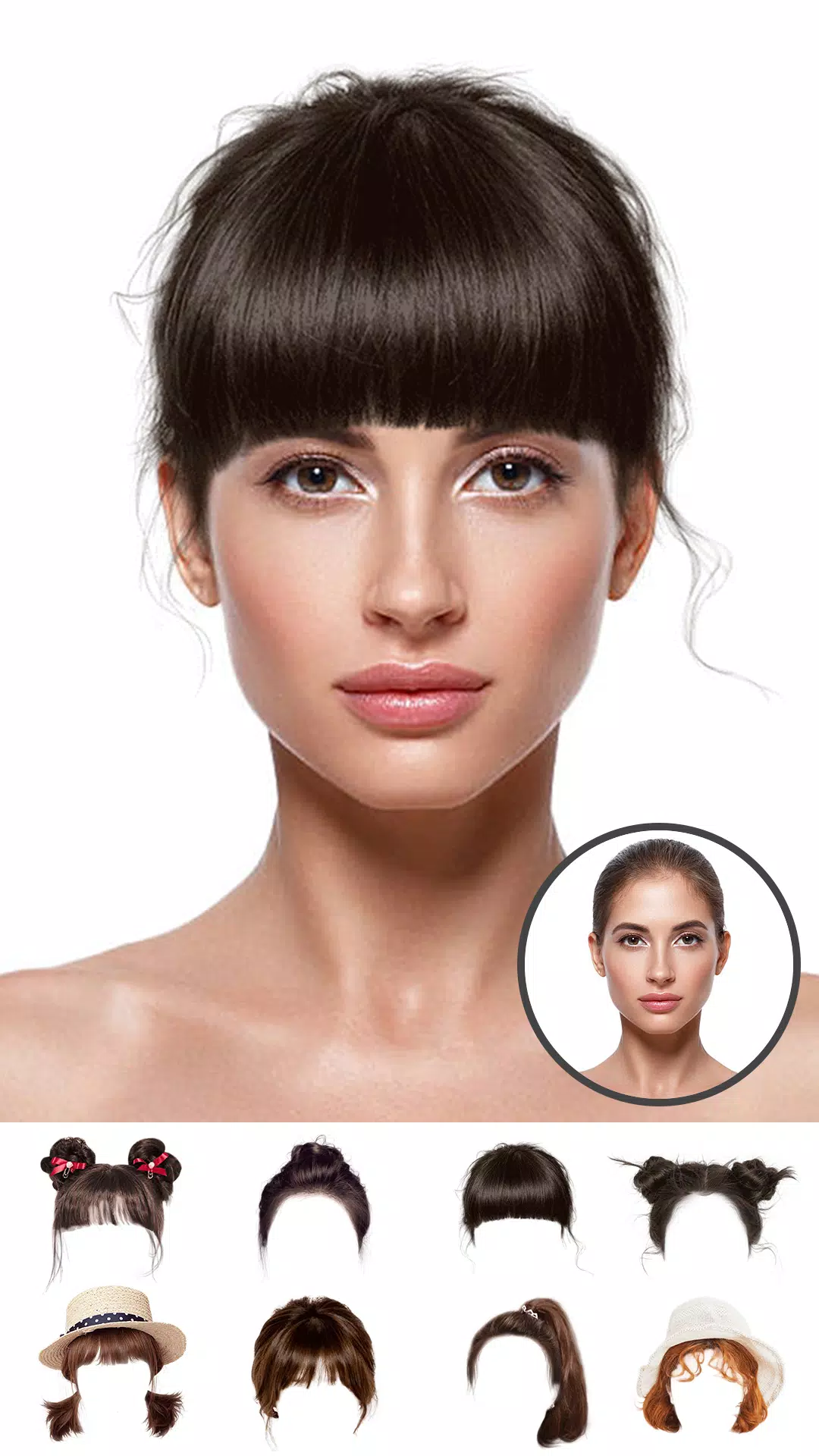 Hairstyles Changer Captura de tela 1