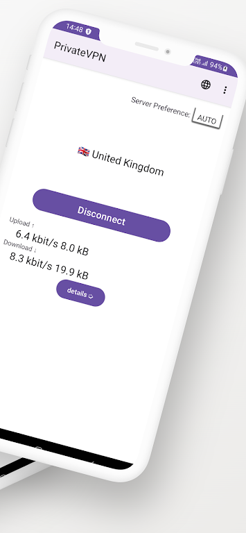 PrivateVPN : secure vpn proxy Ekran Görüntüsü 3