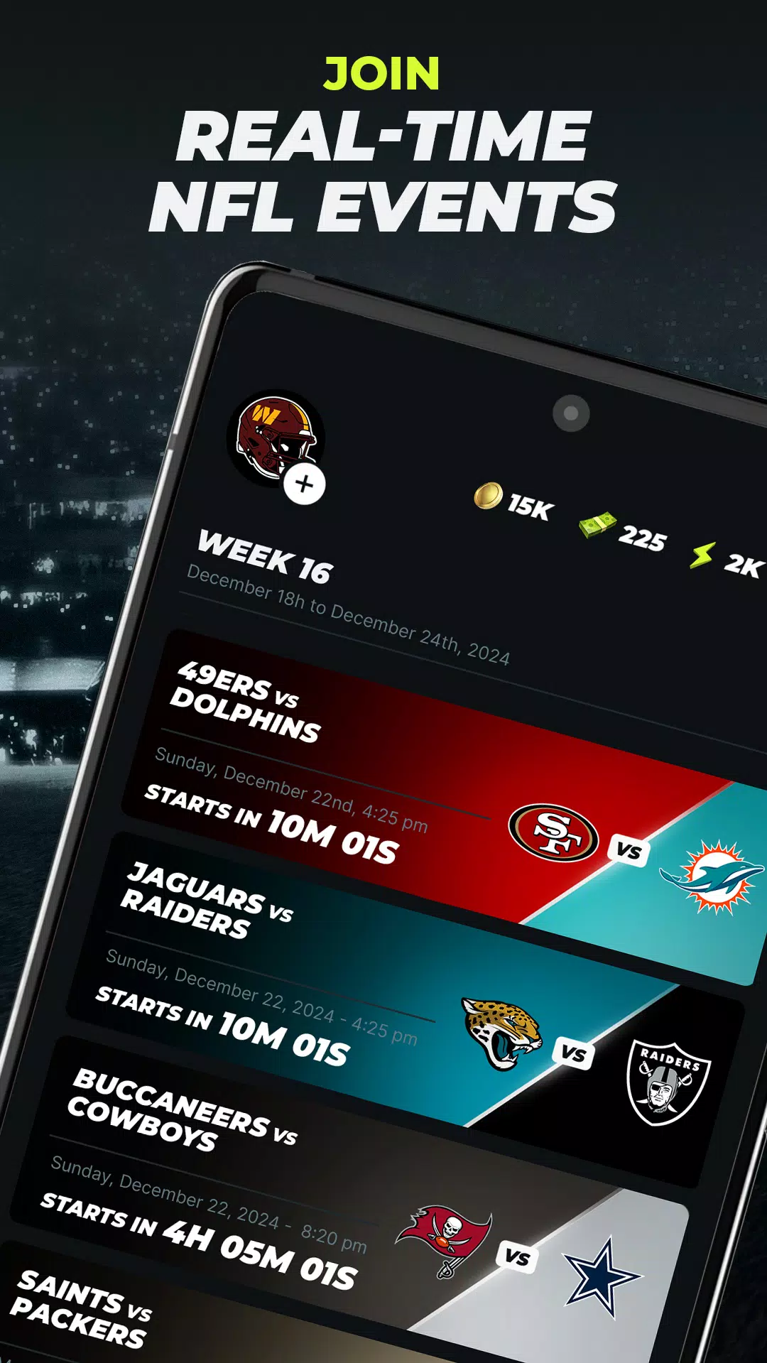 NFL Primetime Fantasy 스크린샷 3