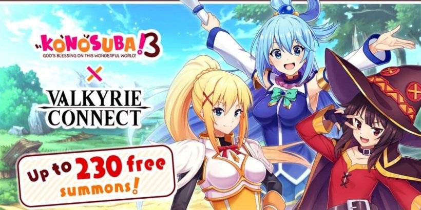 Valkyrie Connect X Konosuba: New Collab Event Lancio