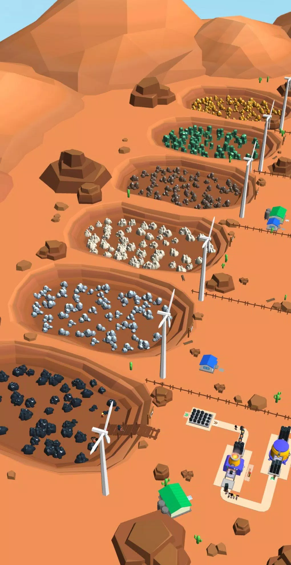 Mining Empire: Idle Metal Inc Captura de tela 1