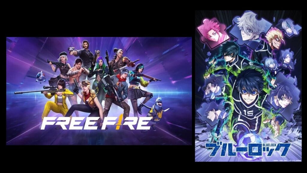 O fogo gratuito de Garena está colaborando com o Hit Football Anime Blue Lock!