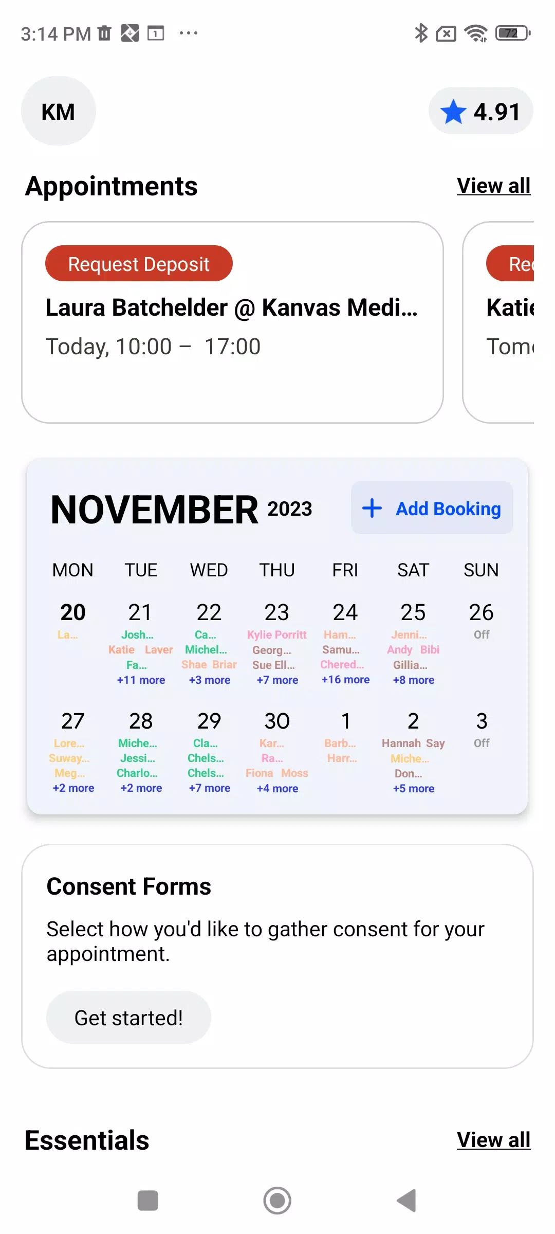Faces Consent Captura de pantalla 1