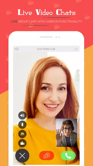 Live Video Chat - Random Video Call with Girls ภาพหน้าจอ 3